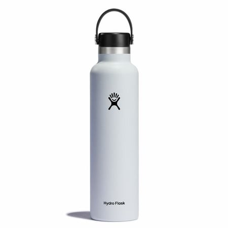 Hydro Flask, ბანაკის სამზარეულო, წყლის ბოთლი, Standard Mouth Bottle (710ml), 0.7 ლიტრიანი უჟანგავი ფოლადის წყლის ბოთლი აქტიური ცხოვრებისათვის. 