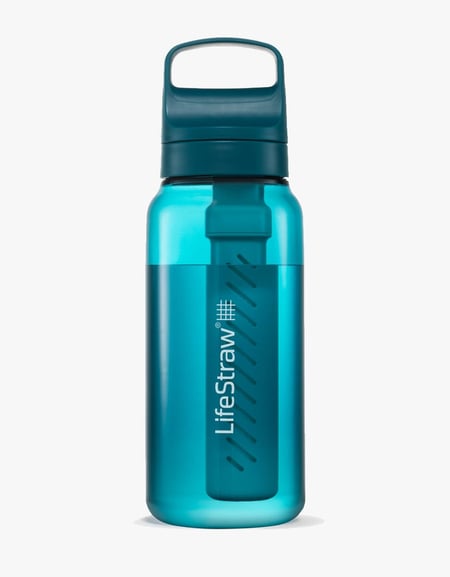 Lifestraw, წყლის ფილტრები, LifeStraw Go Series Filter Bottle (1L), LifeStraw Go Series 1L BPA free water filter bottle