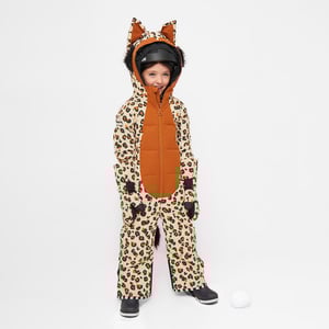 Kids snowsuits, WeeDo Funwear, WeeDo CHEETAHDO Leopard Snowsuit