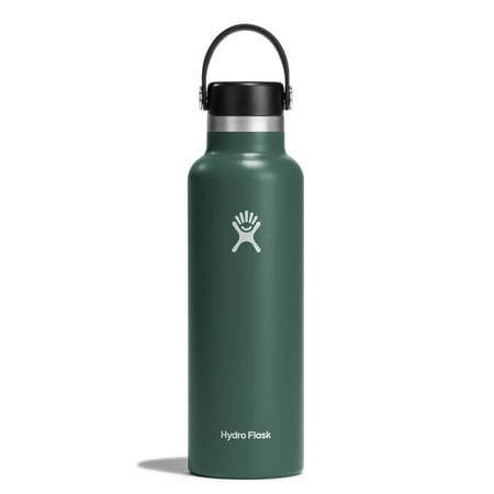 Hydro Flask, ბანაკის სამზარეულო, წყლის ბოთლი, Standard Mouth Bottle (620ml), 0.6 ლიტრიანი უჟანგავი ფოლადის წყლის ბოთლი აქტიური ცხოვრებისათვის. 