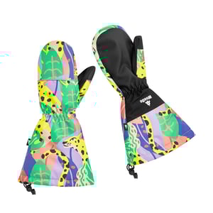 Kids snow mittens, WeeDo Funwear, WeeDo COSMO CANDY JUNGLE Mittens