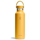 Stainless steel water bottle for life on the go.