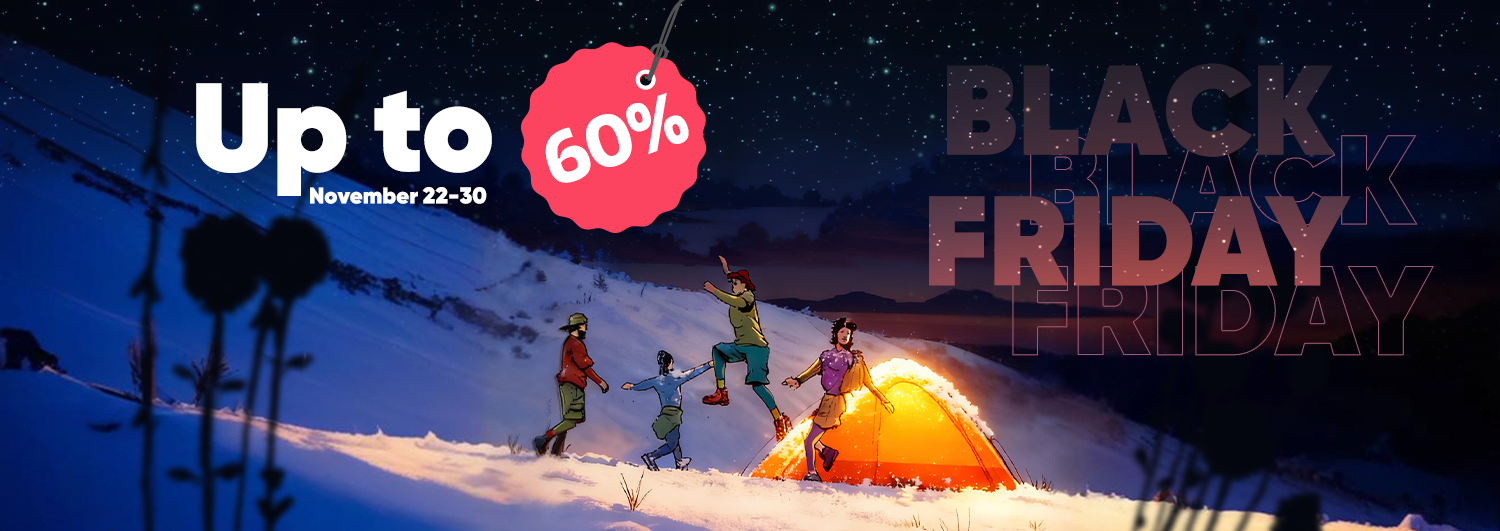 Black Friday Discounts in CampShare - up to 60%
