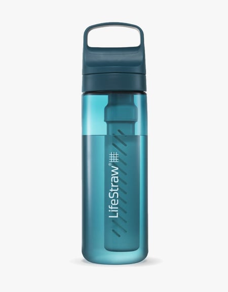 Lifestraw, წყლის ფილტრები, LifeStraw Go Series Filter Bottle (650ml), LifeStraw Go Series 650ml BPA free water filter bottle