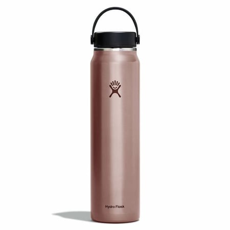 Hydro Flask, ბანაკის სამზარეულო, წყლის ბოთლი, Lightweight Wide Mouth Trail Series™ (1180ml), 1.2 ლიტრიანი მსუბუქი, გამძლე უჟანგავი ფოლადის თერმო ბოთლი.