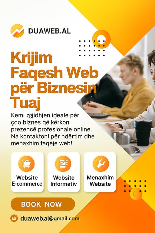Fotografi e Krijojme Faqe Web në LIST.AL