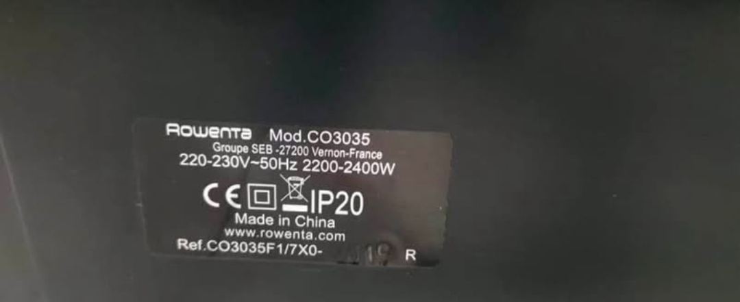Fotografi e  Ngrohse Origjinale ROWENTA Vectissim Turbo 24W  Super Fuqi  Super mim  në LIST.AL