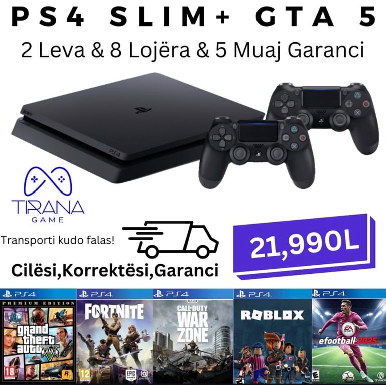 Fotografi e lojrat fifa25 Gta 5 call of dute fortnite robolx rocket lauge  në LIST.AL