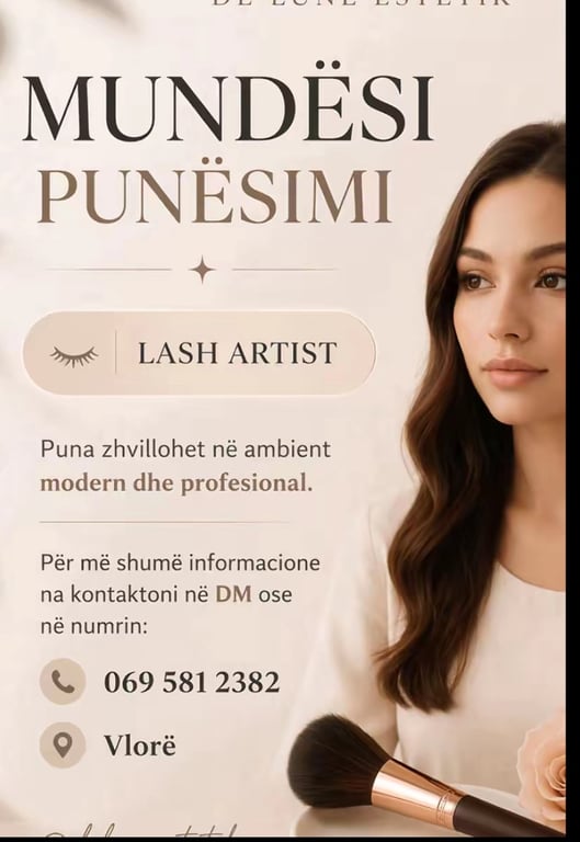 Fotografi e Lash artist në LIST.AL