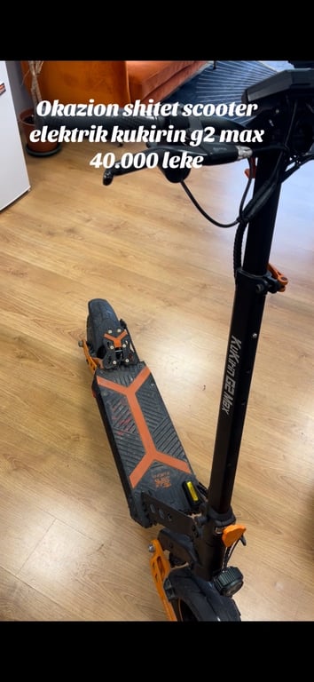Fotografi e Shitet skuter elektrik kukirin g2 max  në LIST.AL