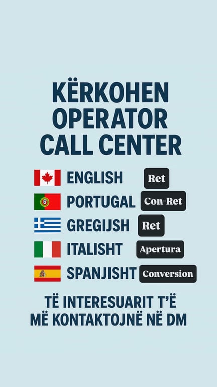 Fotografi e Kerkohen operator call centre në LIST.AL