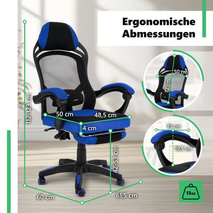 Durchdachte Abmessungen für Ihren Komfort!