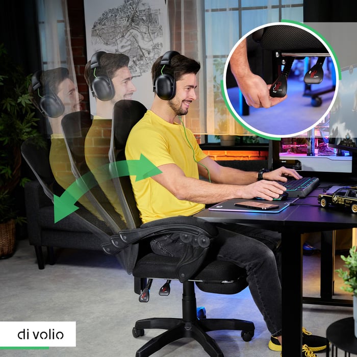 Nastaviteľné operadlo kancelárskej stoličky Sporte umožňuje zabezpečiť ergonómiu pri práci aj zábave. 