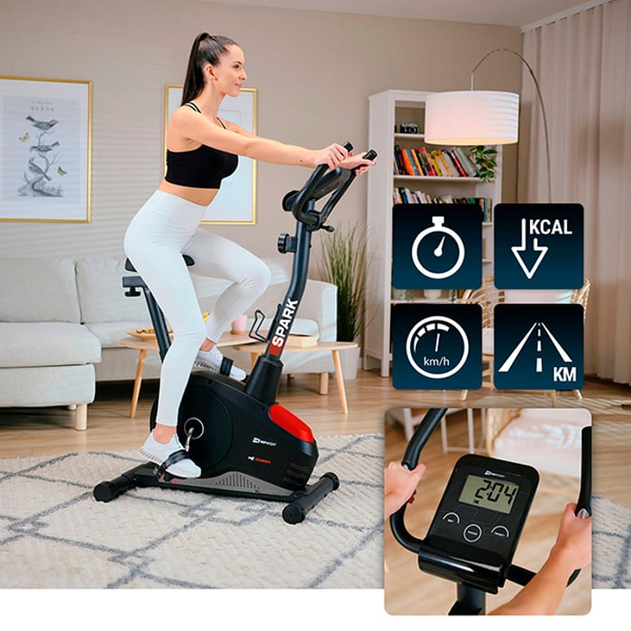 Trainingsdaten auf einen Blick – Zeit, Kalorien, Geschwindigkeit, Distanz