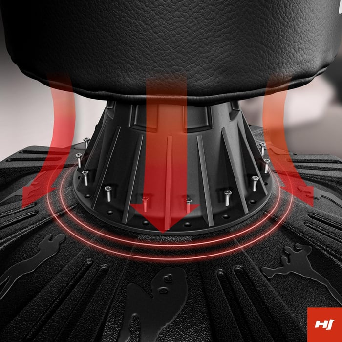 System anti-shock w worku treningowym o wysokości 170cm