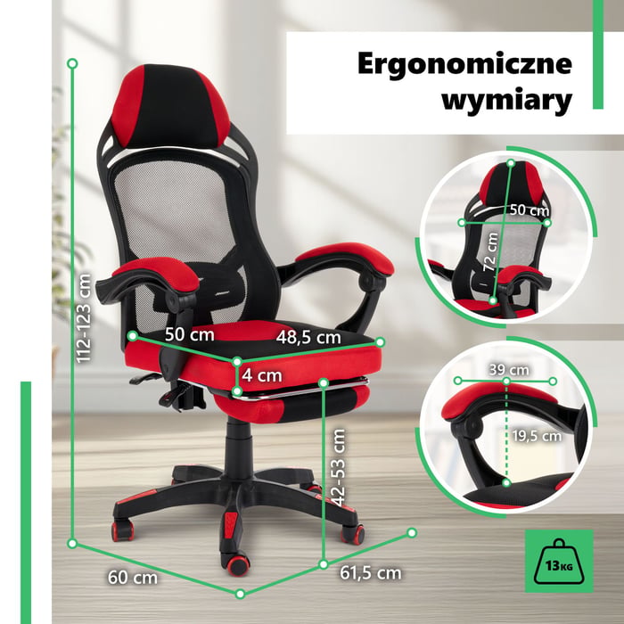 Fotel gamingowy&nbsp;Sporte został zaprojektowany z myślą o zapewnieniu optymalnej wygody 