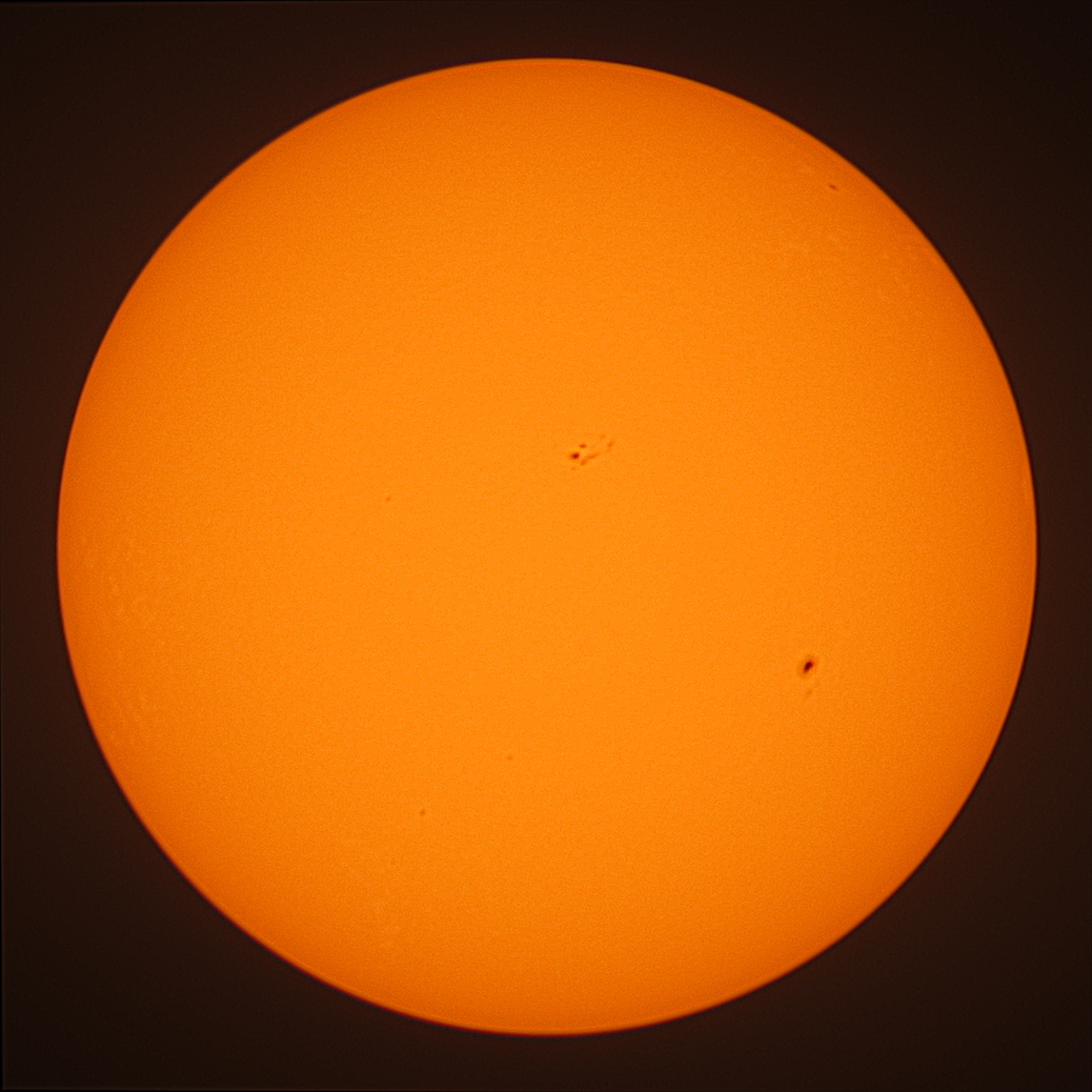 Observation solaire du 10 août 2023 à Nexon