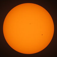 Observation solaire du 10 août 2023 à Nexon