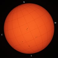 Soleil lumiere blanche 17092025 09h04TU