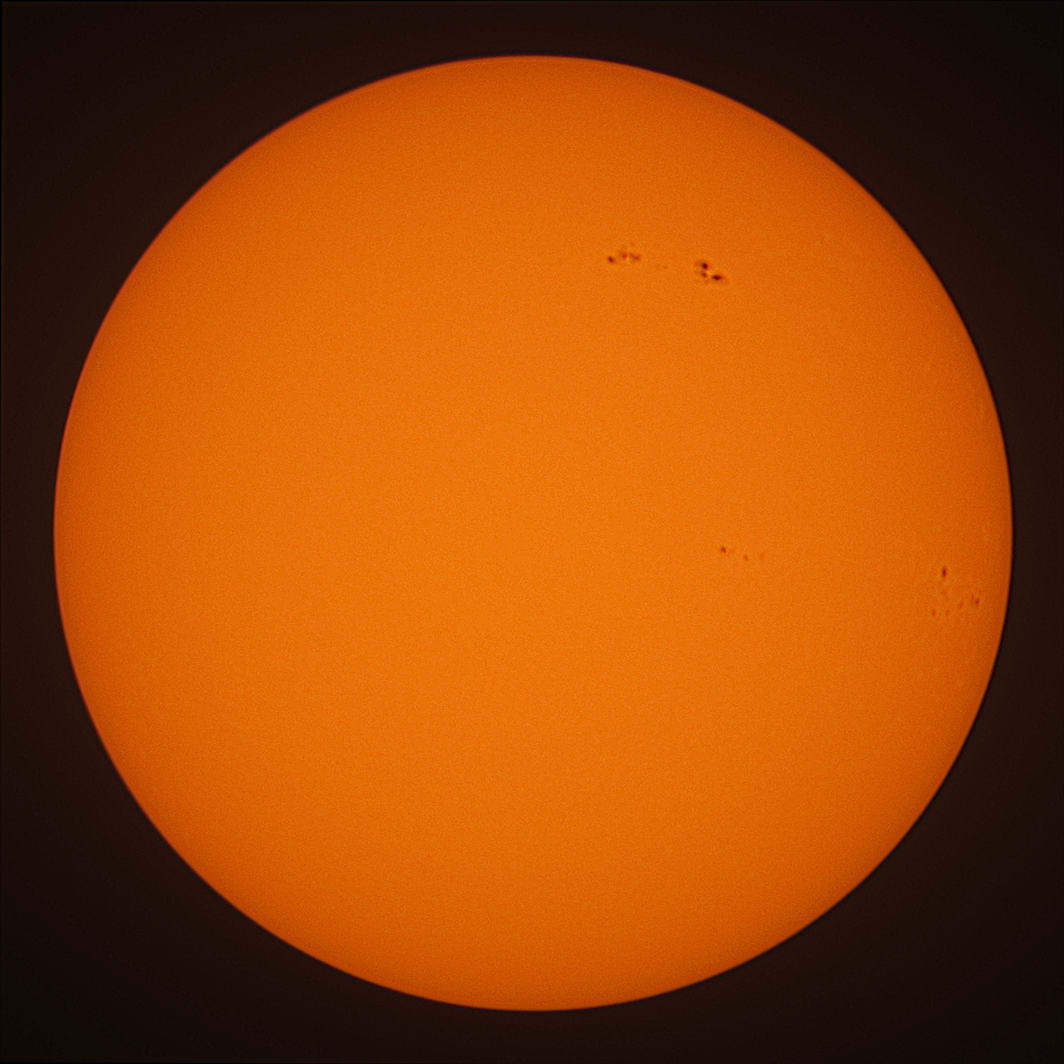 Observation solaire du 25 janvier 2024 à Nexon
