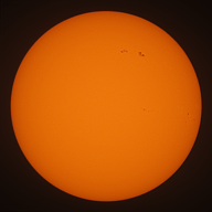 Observation solaire du 25 janvier 2024 à Nexon