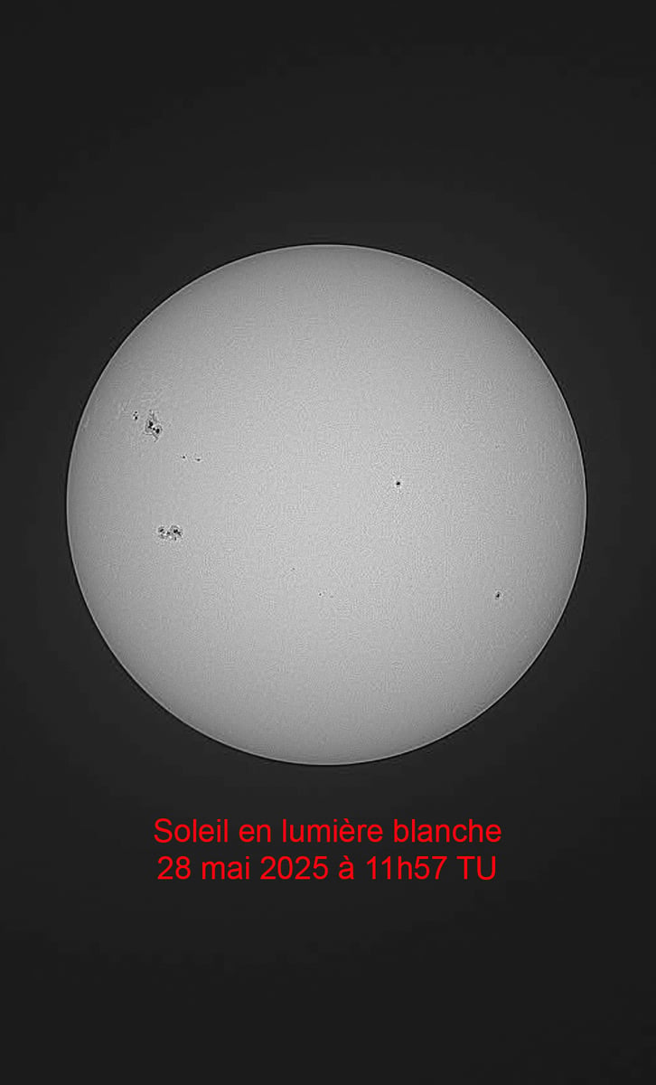 Soleil lumière blanche 28052025 11h57TU