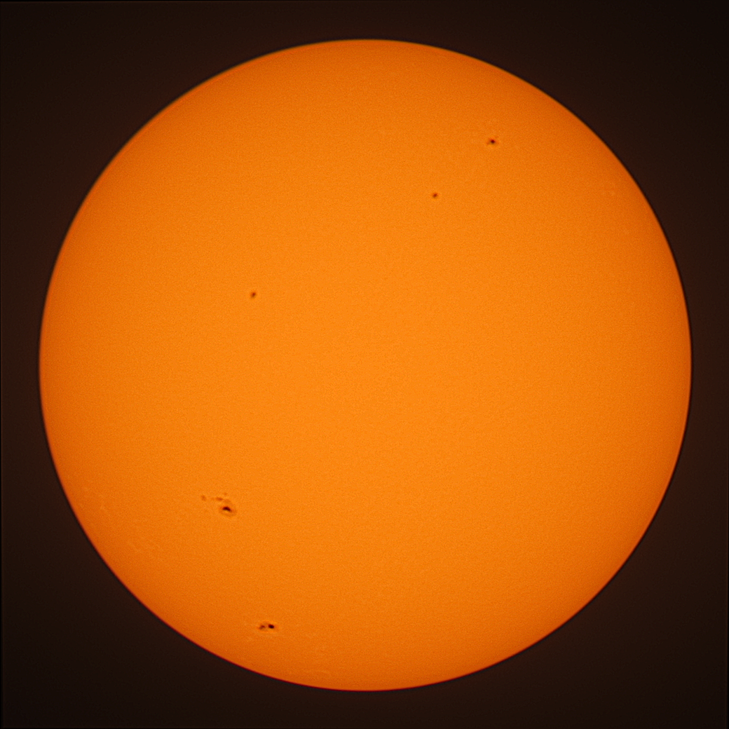 Observation solaire du 24 août 2023 à Nexon