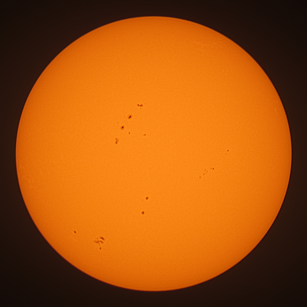 Observation solaire du 25 novembre 2023 à Nexon