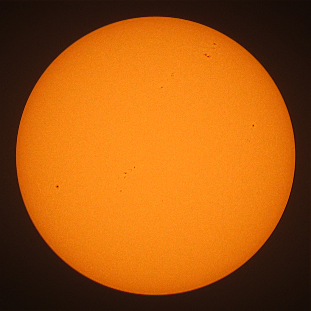 Observation solaire du 14 septembre 2023 à Nexon