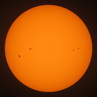 Observation solaire du 01 novembre 2024 à La Meyze