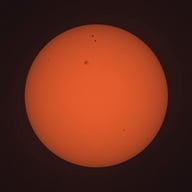 Soleil lumière blanche 18042025 15h37TU
