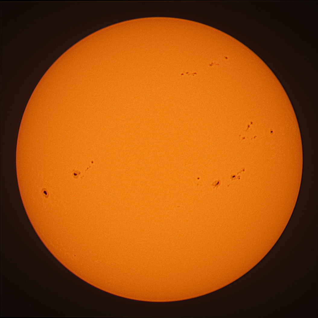 Observation solaire du 31 octobre 2024 à La Meyze