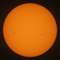 Observation solaire du 31 octobre 2024 à La Meyze