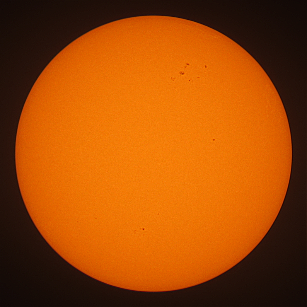 Observation solaire du 8 octobre 2023 à Nexon