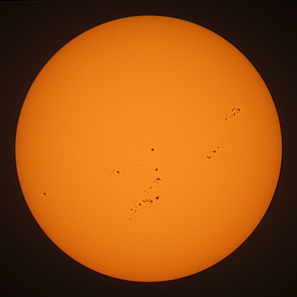 Observation solaire du 28 juillet 2024 à Nexon