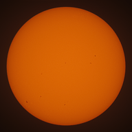 Observation solaire du 12 octobre 2023 à Nexon
