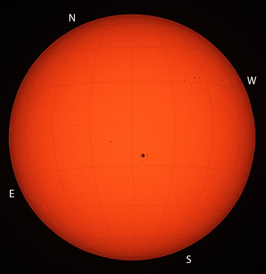 Soleil lumière blanche 18032026 08h23TU