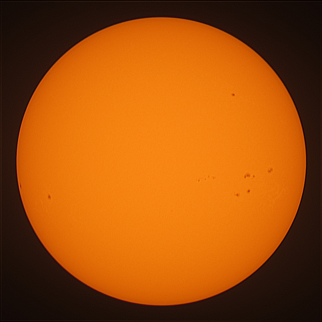 Observation solaire du 4 janvier 2026 à La Meyze