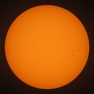 Observation solaire du 4 janvier 2026 à La Meyze