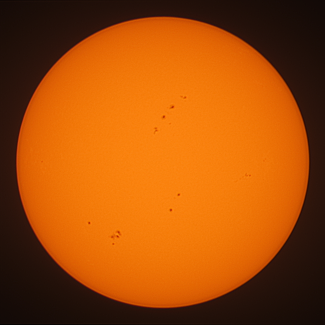 Observation solaire du 26 novembre 2023 à Nexon