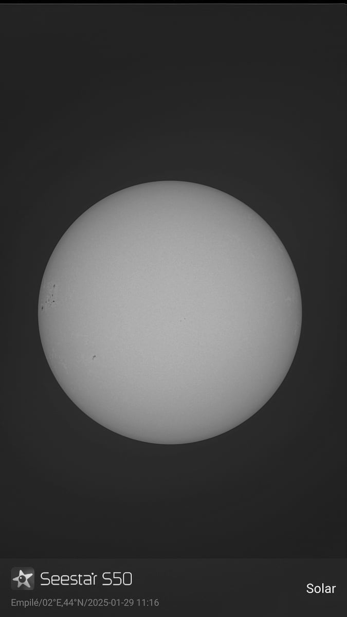 Soleil 29012025