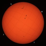 Soleil lumière blanche 15102025 08h13TU