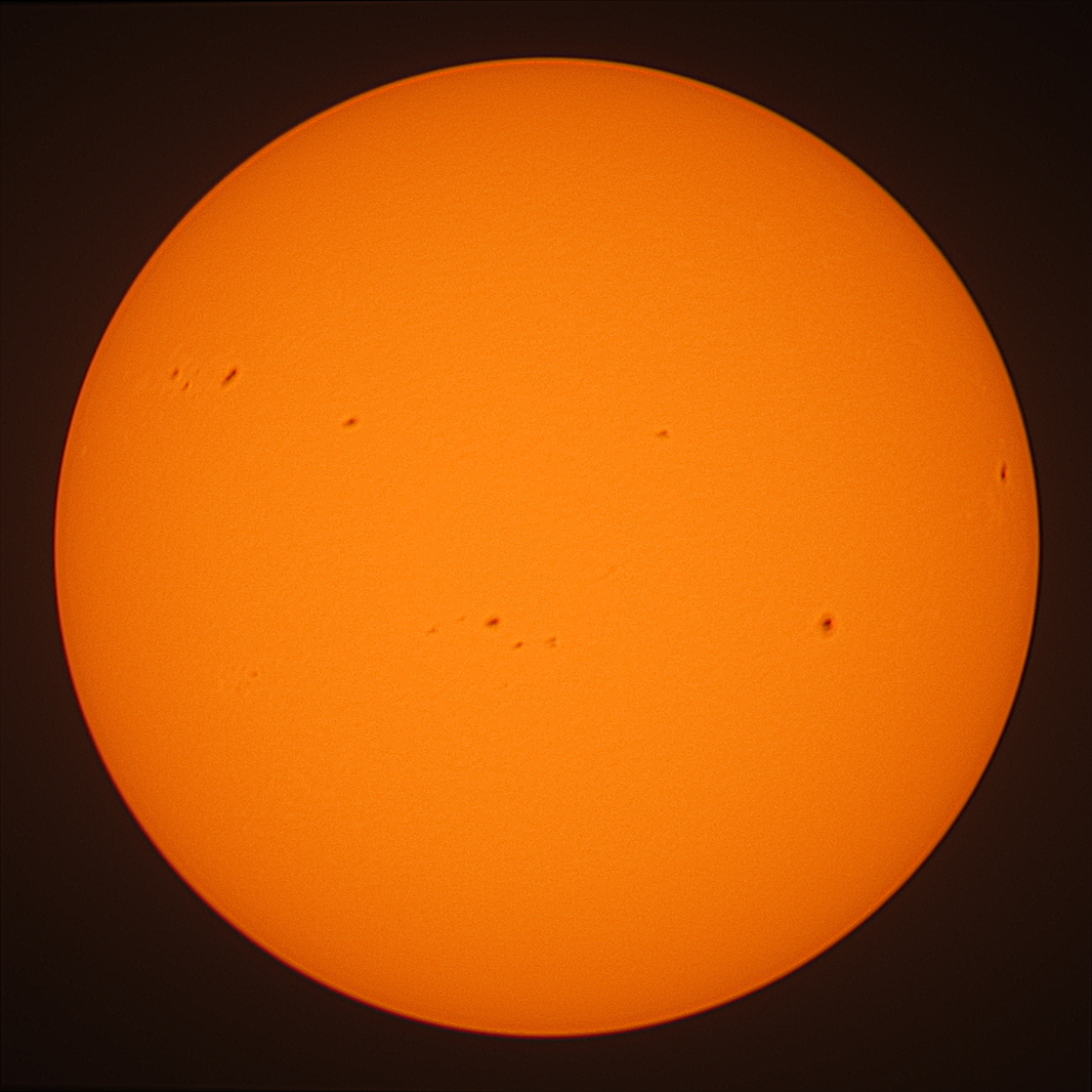 Observation solaire du 20 janvier 2024 à Nexon