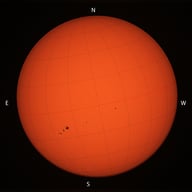 Soleil lumière blanche 24082025 09h34TU