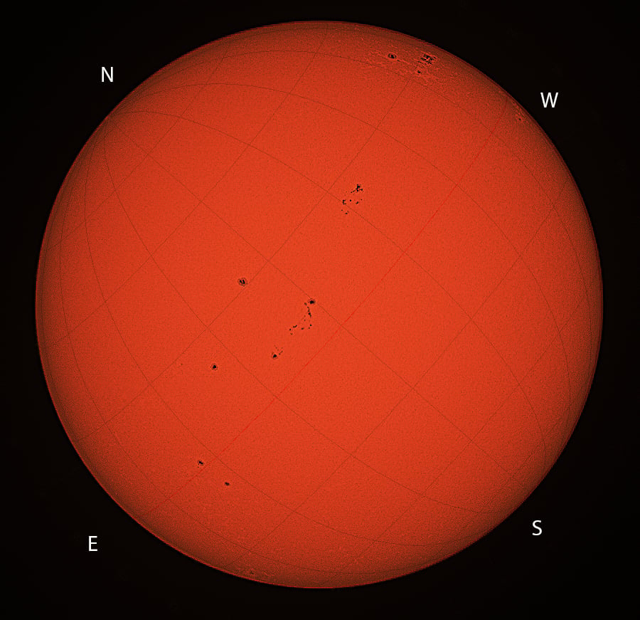 Soleil lumière blanche 10082025 07h21TU