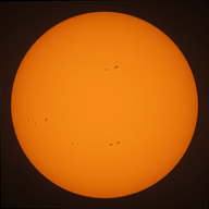 Observation solaire du 17 août 2023 à Nexon