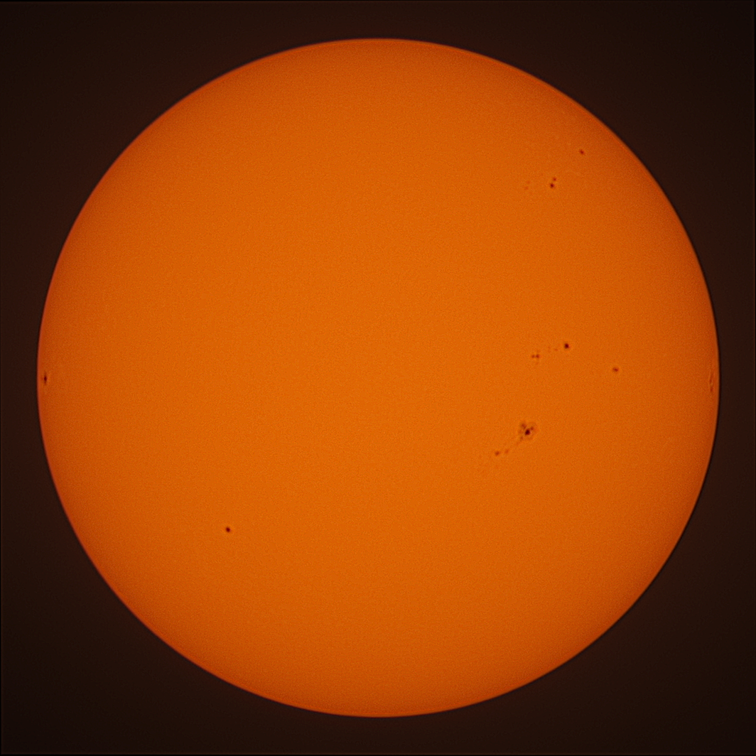 Observation solaire du 17 décembre 2022 à Nexon