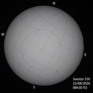 Soleil lumière blanche 22082026 08h30TU