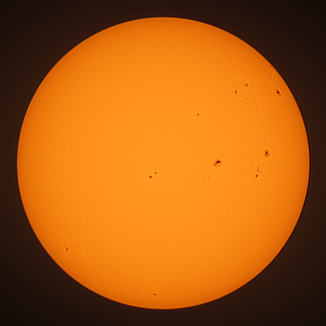 Observation solaire du 27 août 2024 à La Meyze