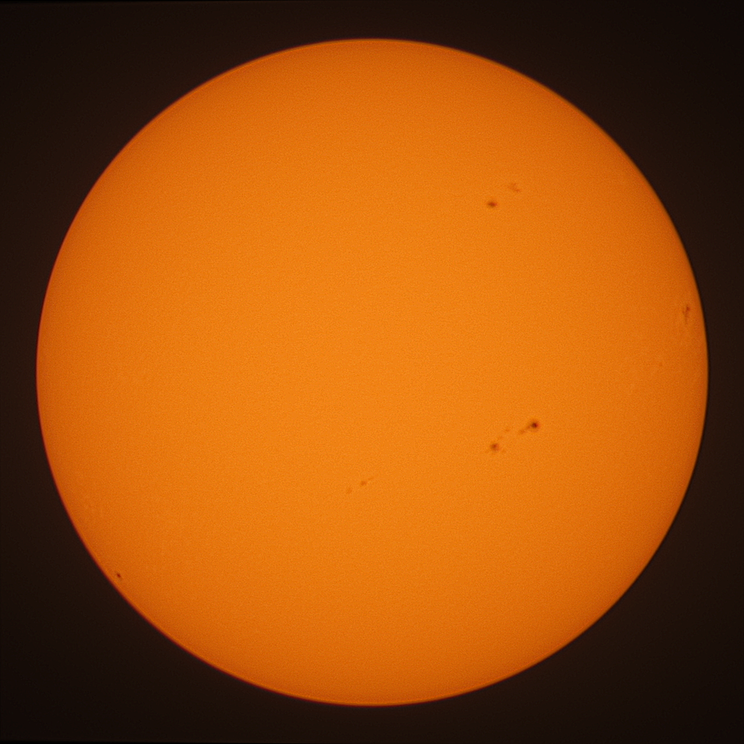 Observation solaire du 15 décembre 2024 à La Meyze